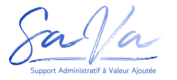 Petit logo de SaVa : prestation de secrétariat et assistanat administratif commercial et social externalisé indépendant au nord de nantes